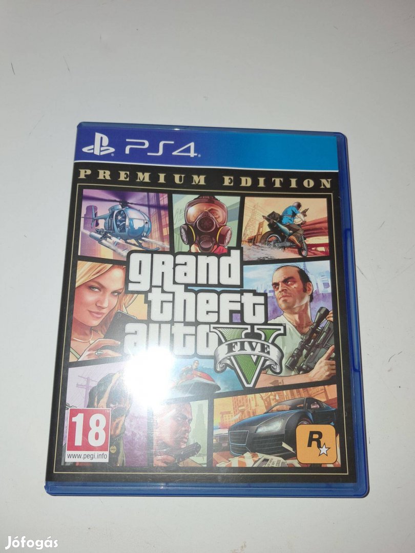 Elado ps4 hez Gta premium Edition játék