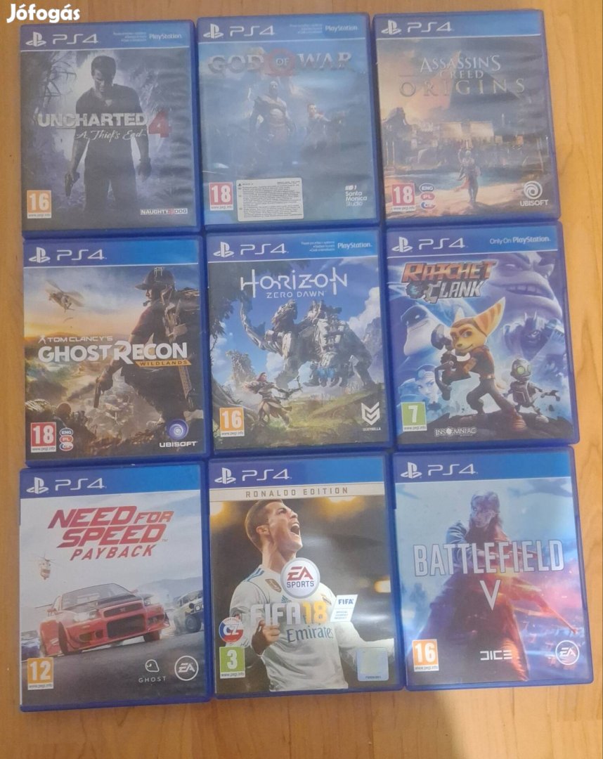 Eladó ps4 játékok