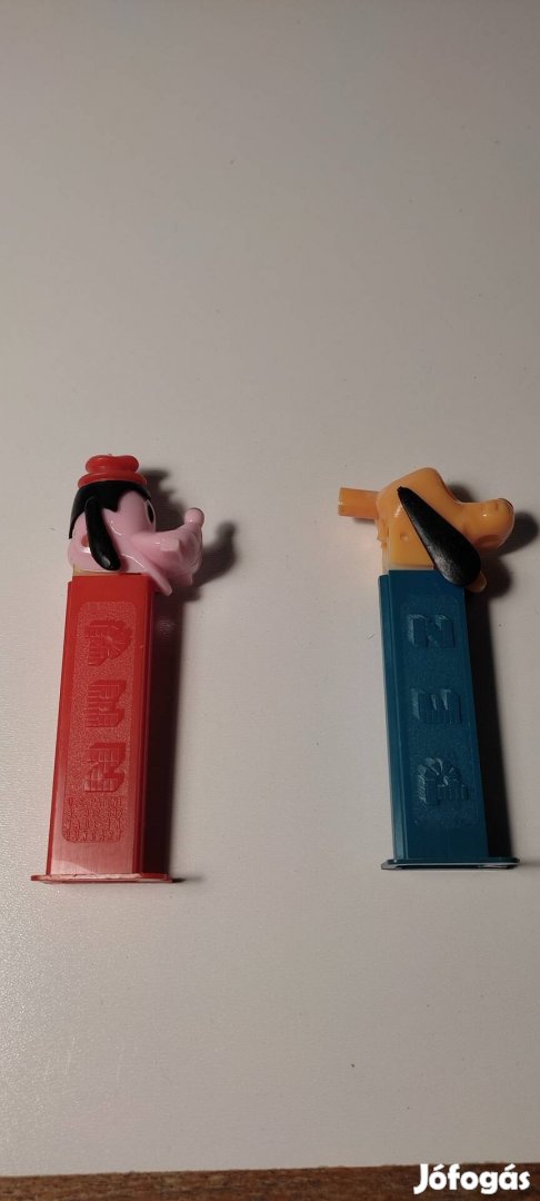 Eladó régi retro PEZ cukorka tartó Goofy, Pluto Walt Disney