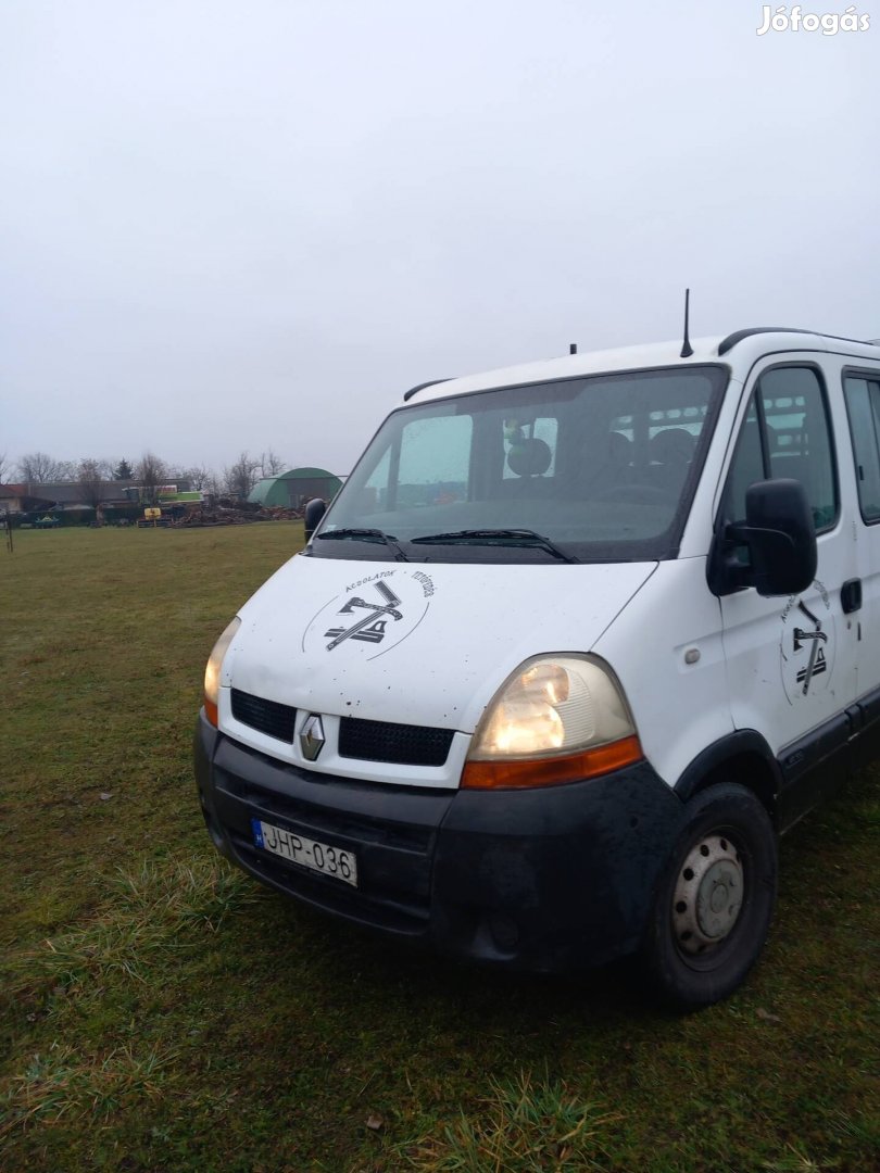 Elado renault master platós 