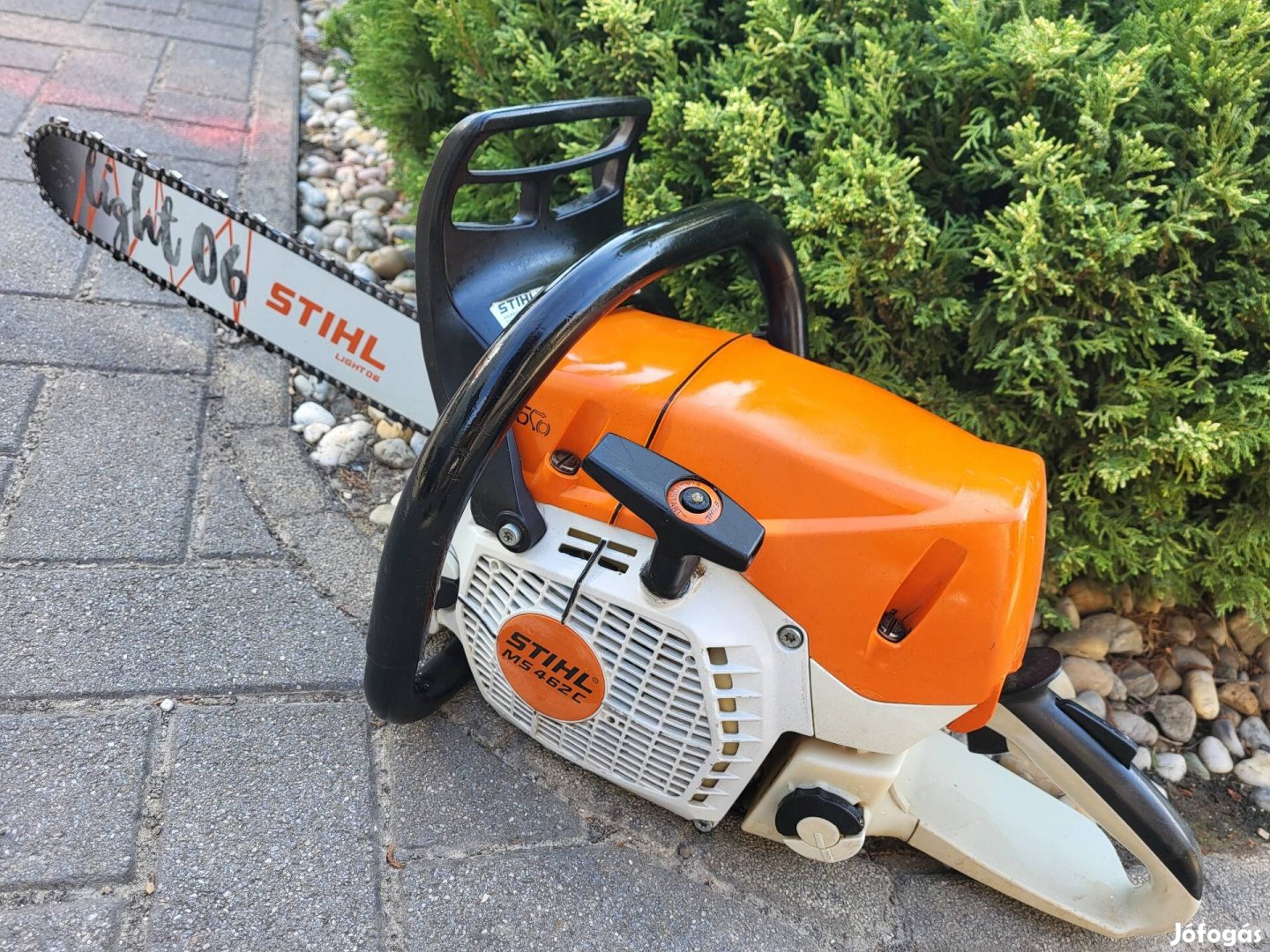 Eladó rendkívül megkímélt,beszámolt stihl ms 462 cm fűrész!