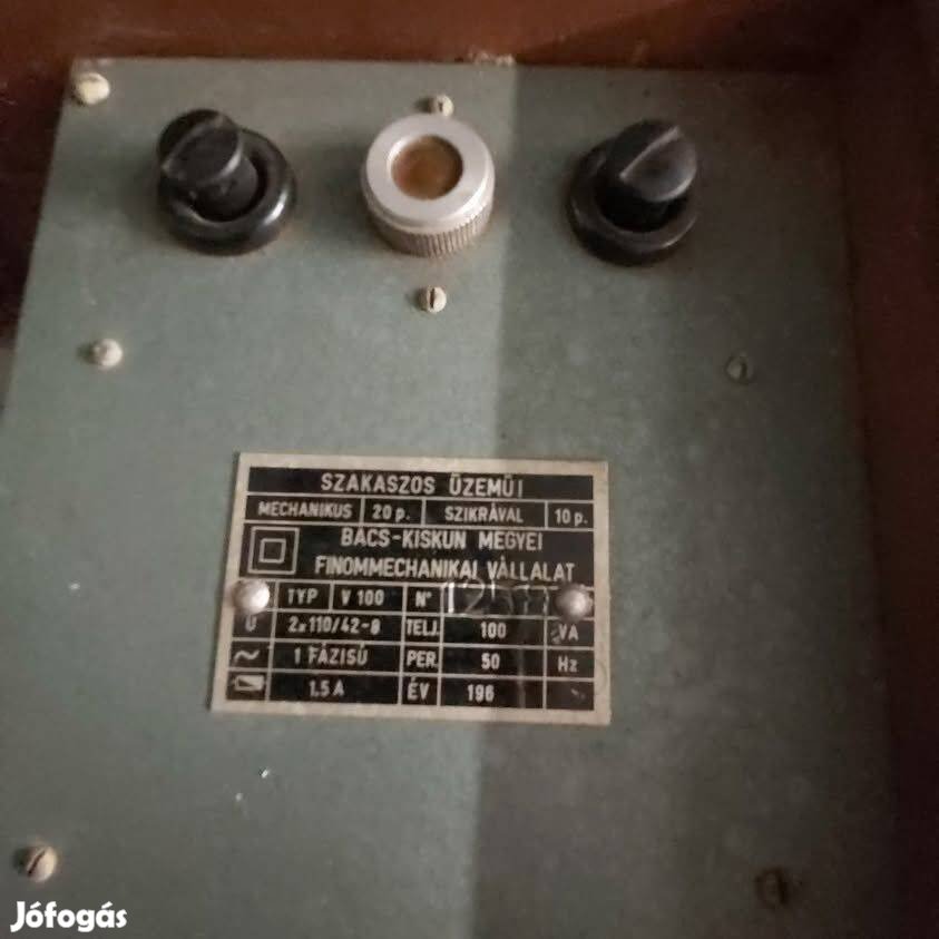 Eladó retró ipari Vibro-Iron kéziszerszám szett működőképes, eredeti
