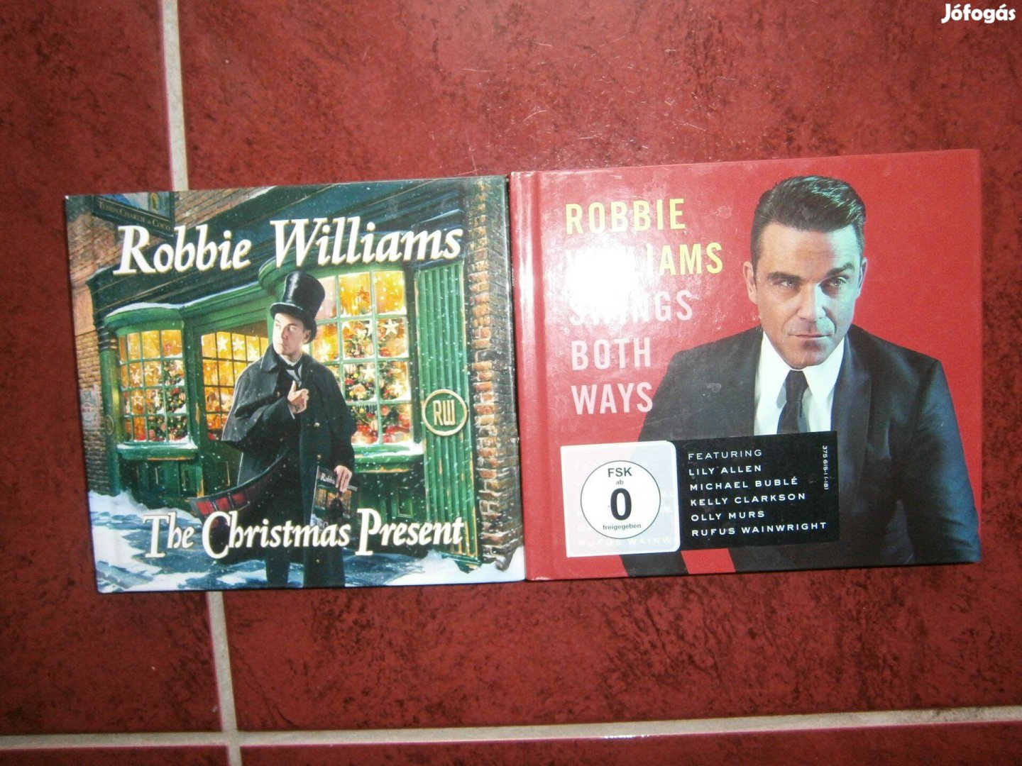 Elado robbie williams dupla cd lemezek