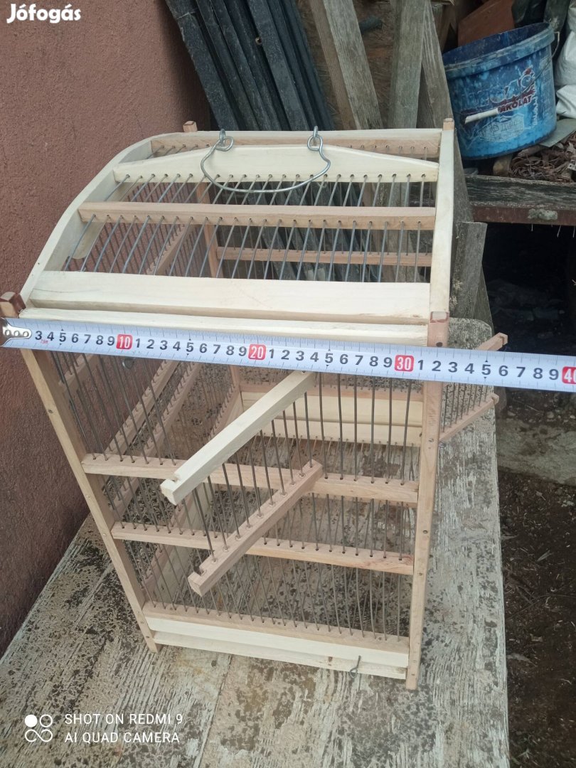 Eladó saját kezűleg készített madár kalitka