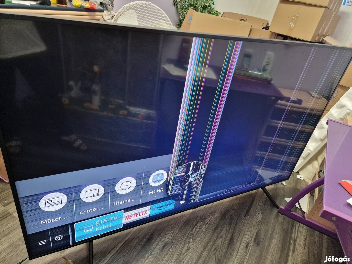 Eladó samsung tv 190cm 50 ezer Ft csere érdekel személyes átvétel 