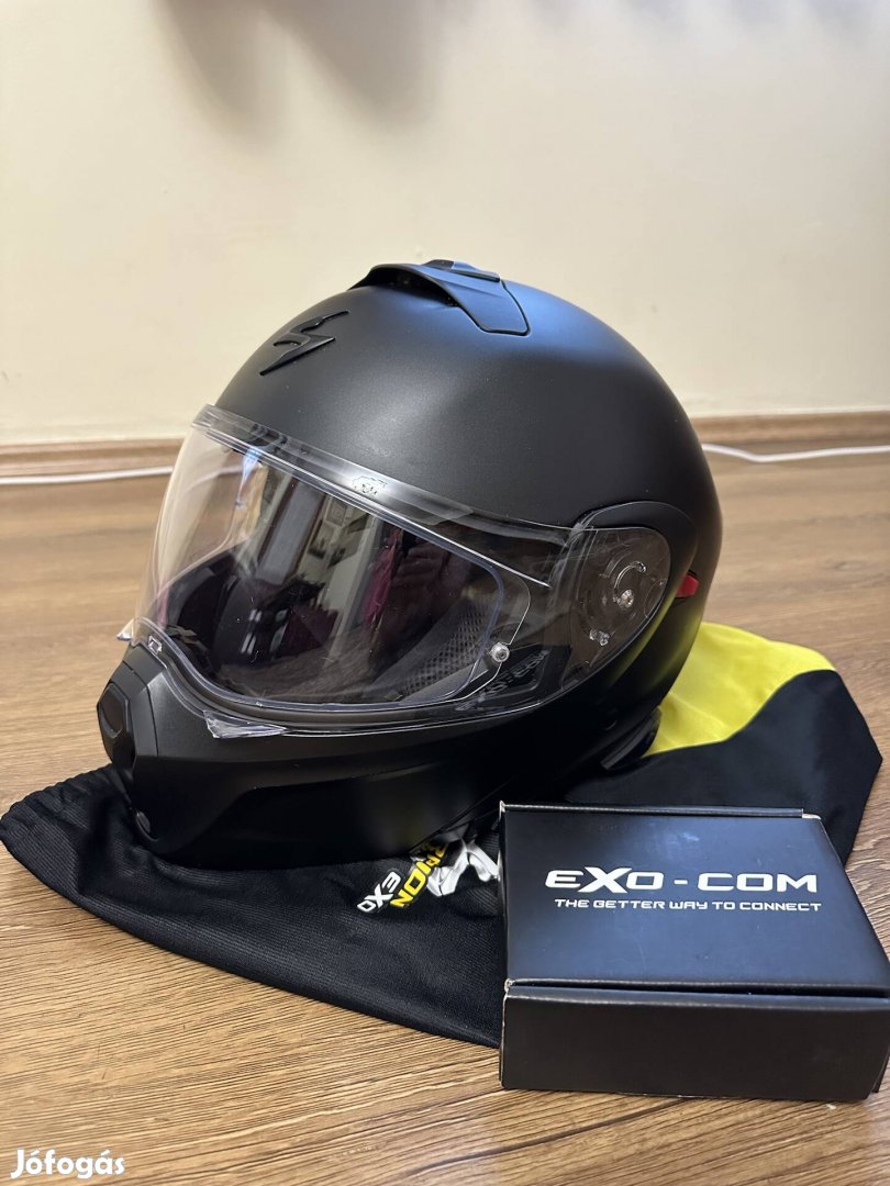 Eladó scorpion exo 930 smart bukósisak xl gyári kommunikációval