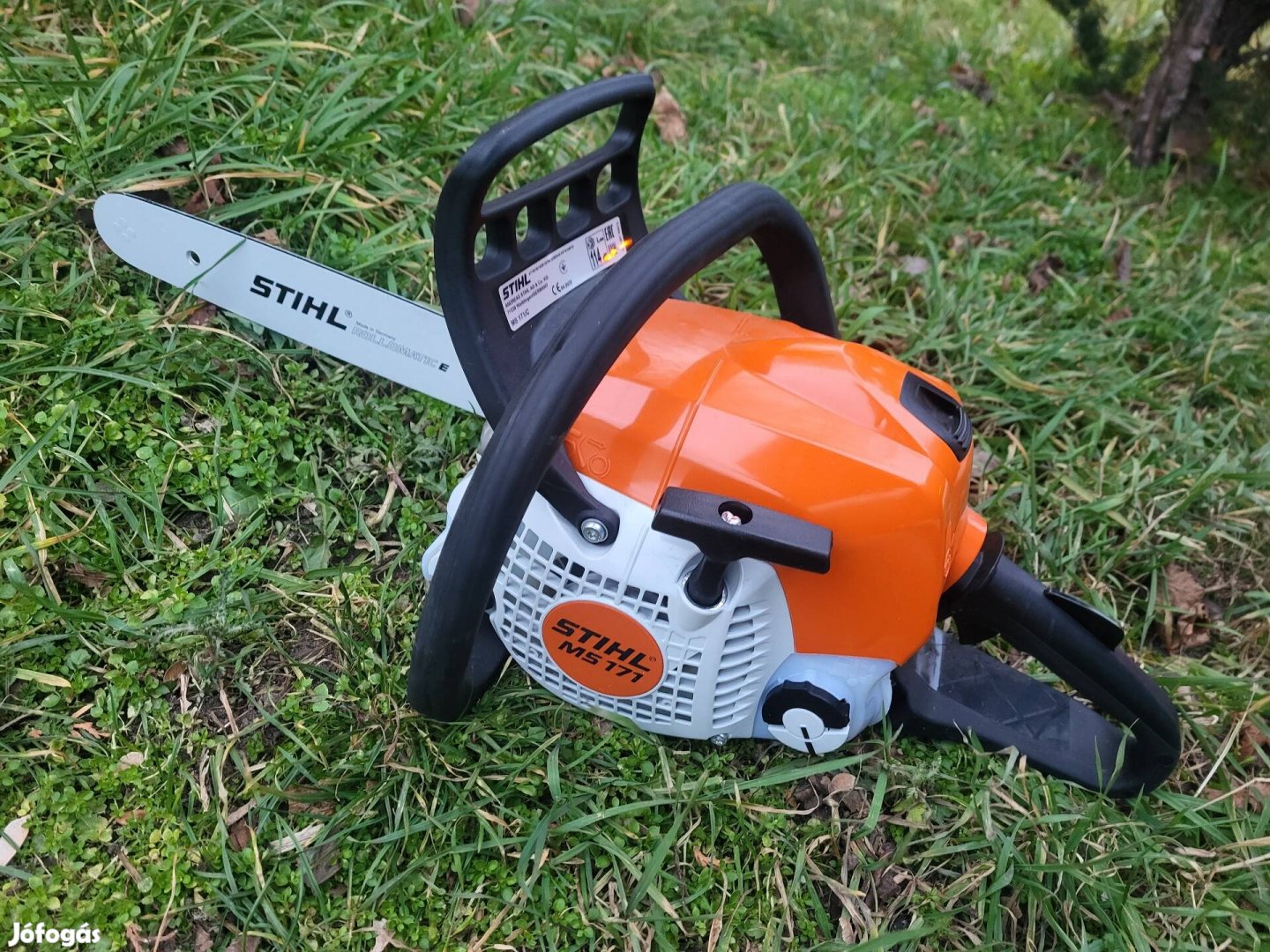 Eladó stihl üzlet által beüzemelt gyári stihl ms 171 fűrész!