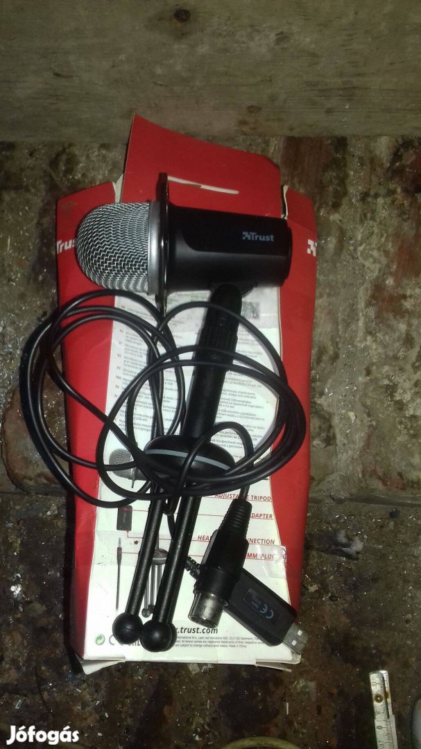 Eladó stúdiómikrofon Trust