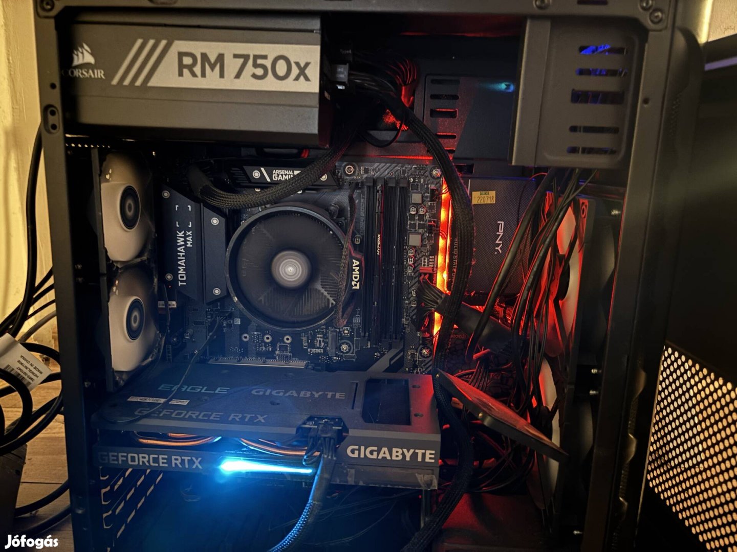 Eladó számítógep, ryzen 3, rtx3060ti