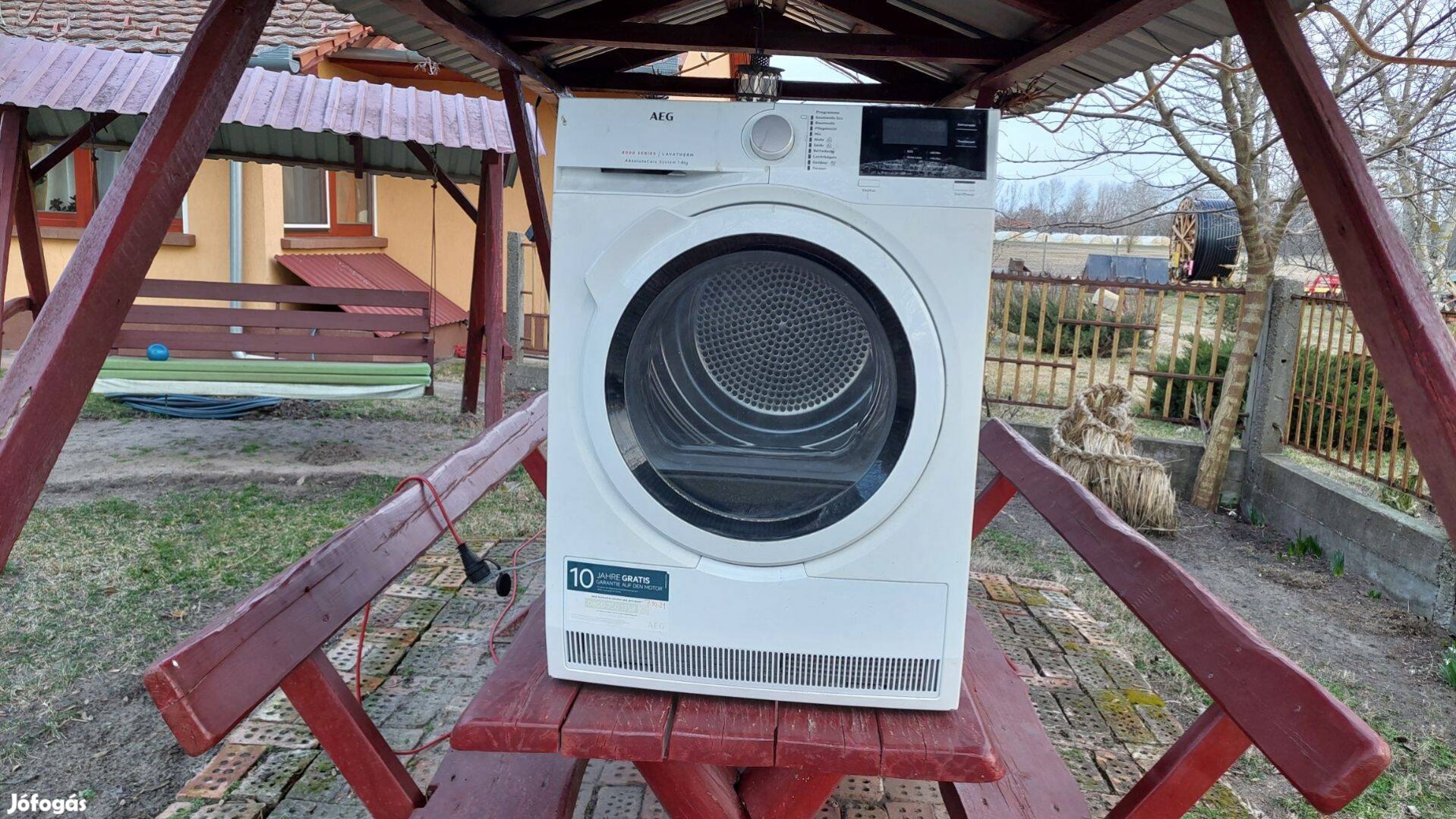 Eladó szárítógép AEG 8000 hőszivattyús