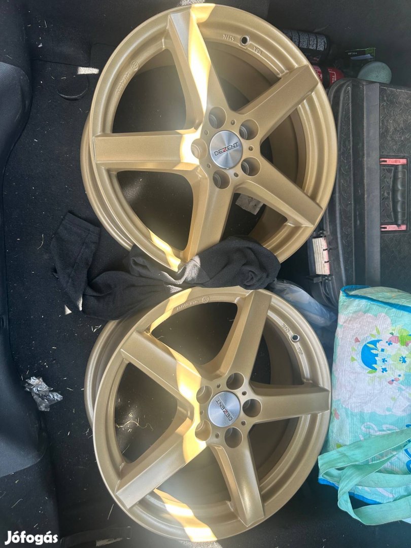 Eladó szép állapotú 5x108 r17 Dezent alufelni Garnitúra