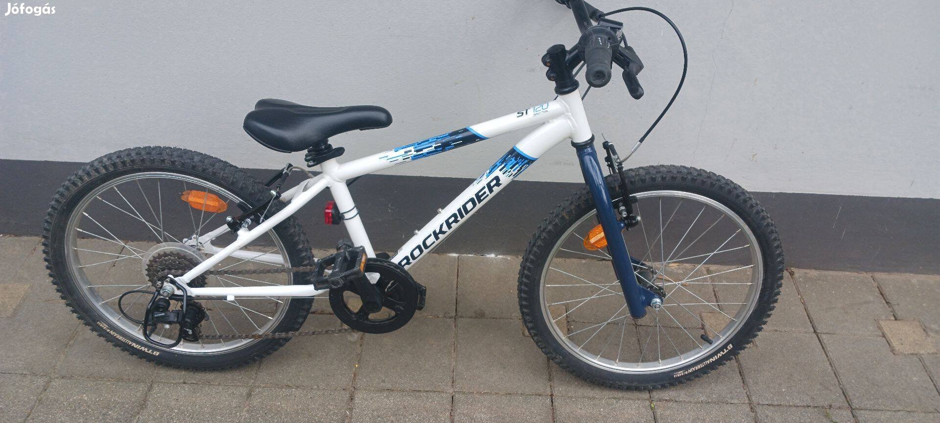 Eladó szép állapotú Rockrider 20-as gyerek kerékpárbicikli