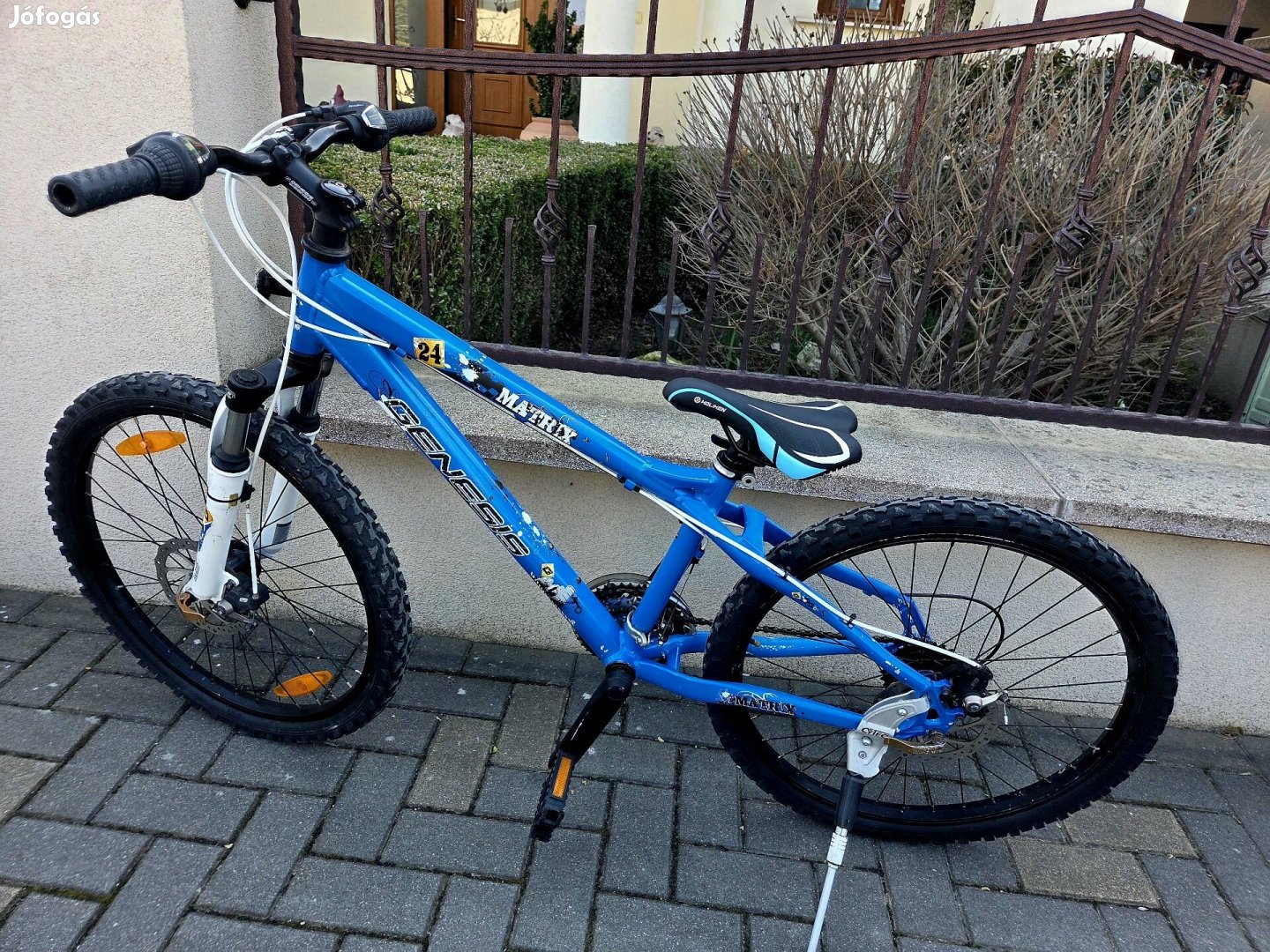 Eladó szép állapotú genesis matrix 24 es gyerek kerékpár!
