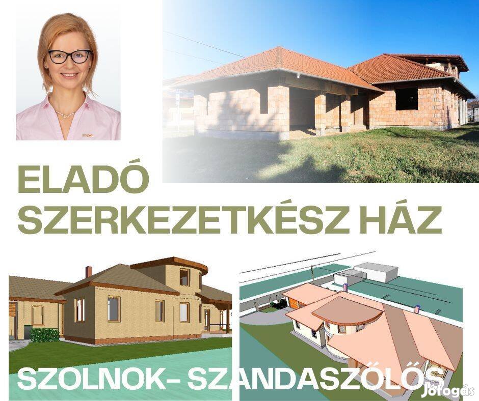 Eladó szerkezetkész ház - Szolnok, Szandaszőlős