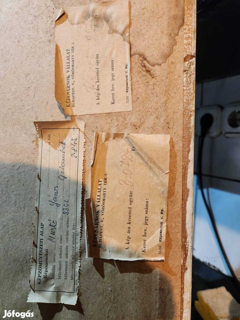 Eladó szignózott festmény!