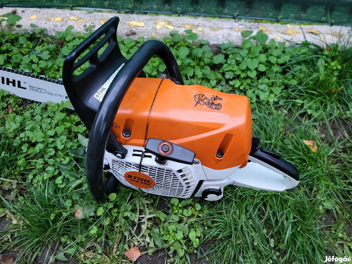 Eladó szó szerint gyári állapotú stihl ms 462 fűrész!