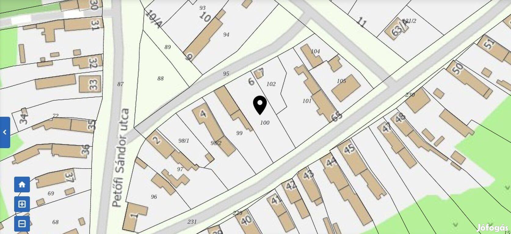 Eladó telek Egyházasharaszti