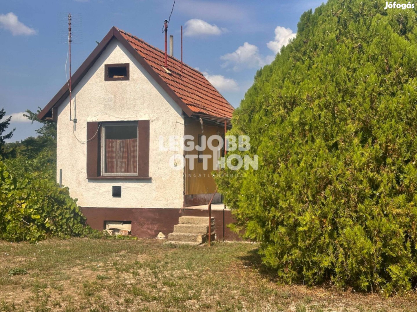 Eladó telek kis házzal Cegléden az Öregszőlőben