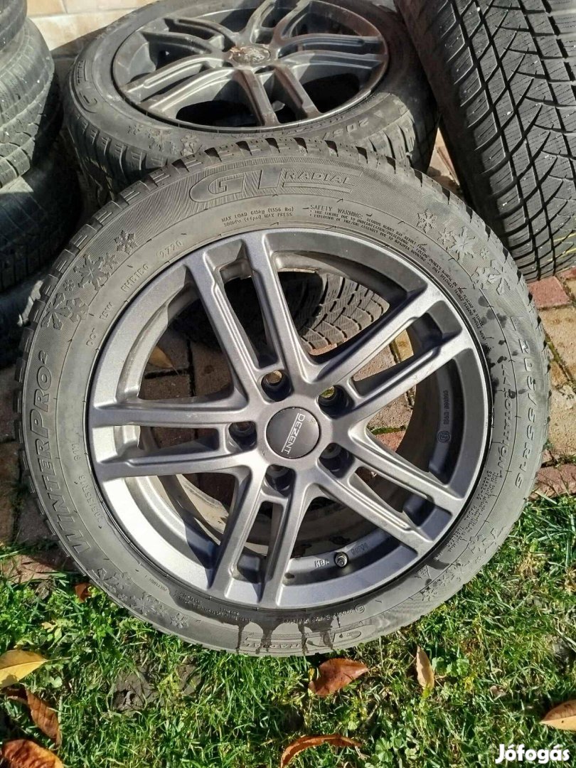 Eladó téligumi szett alufelnivel