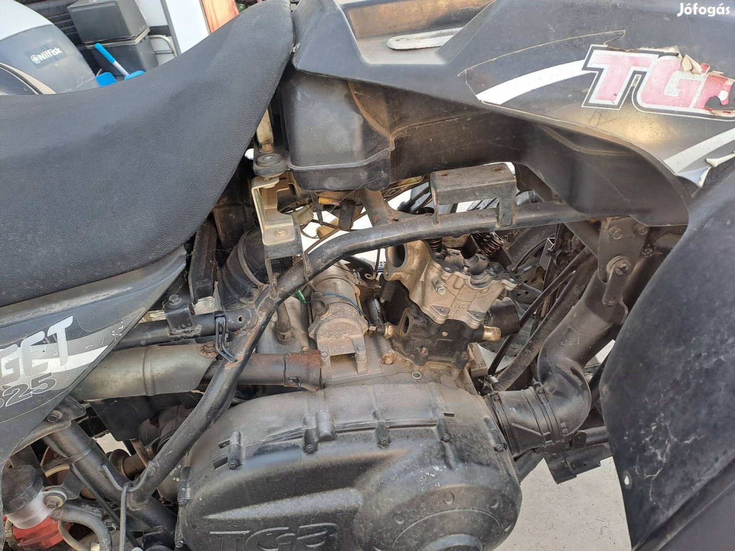 Eladó tgb target 525 2007-es nagyméretű quad javitásra