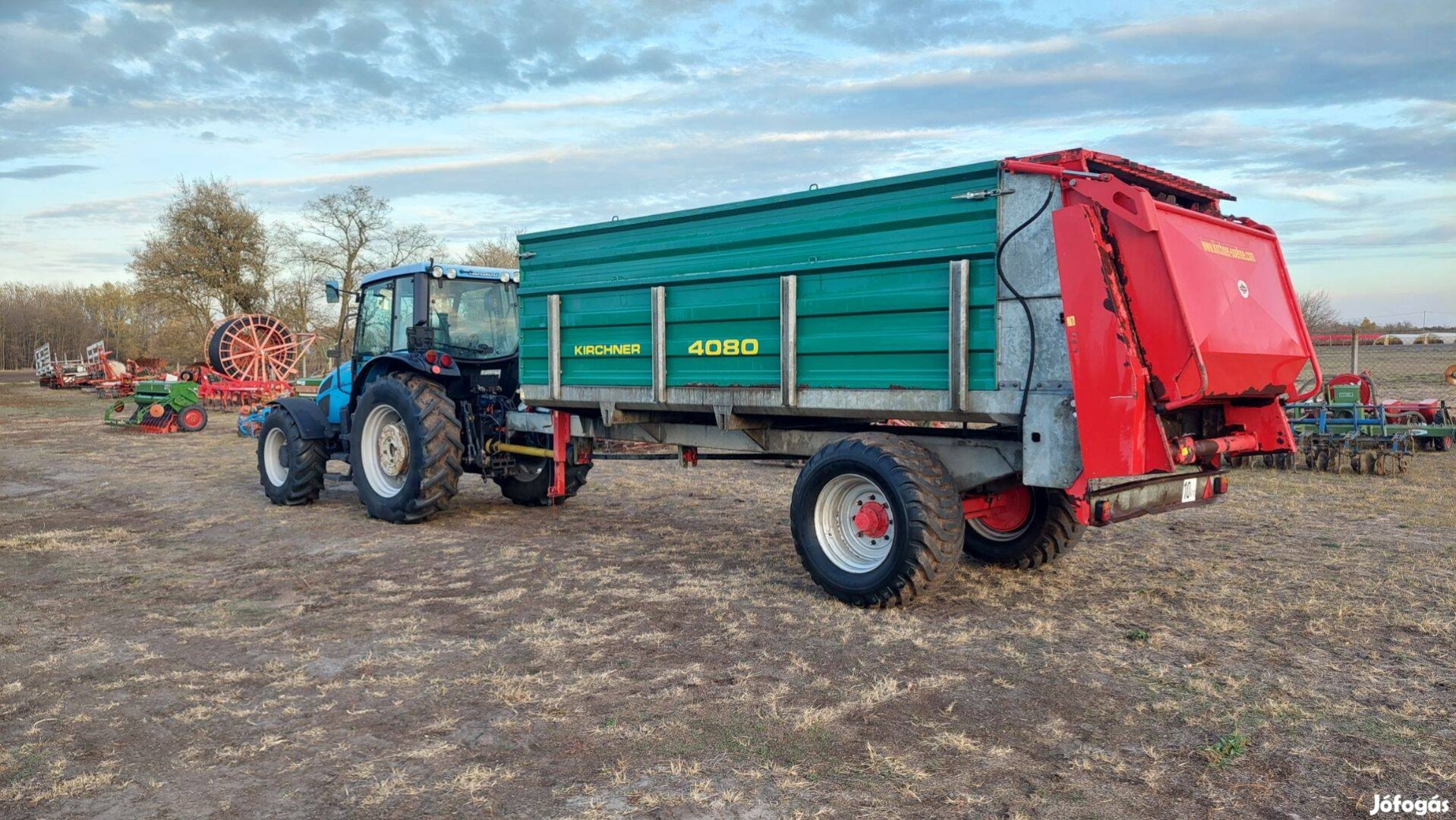 Eladó trágyaszóró Kirchner 4080