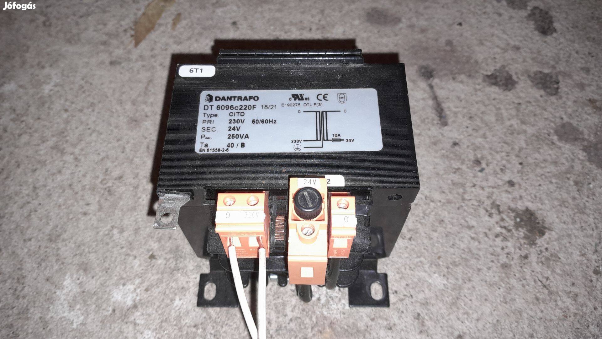 Eladó transzformátor trafó