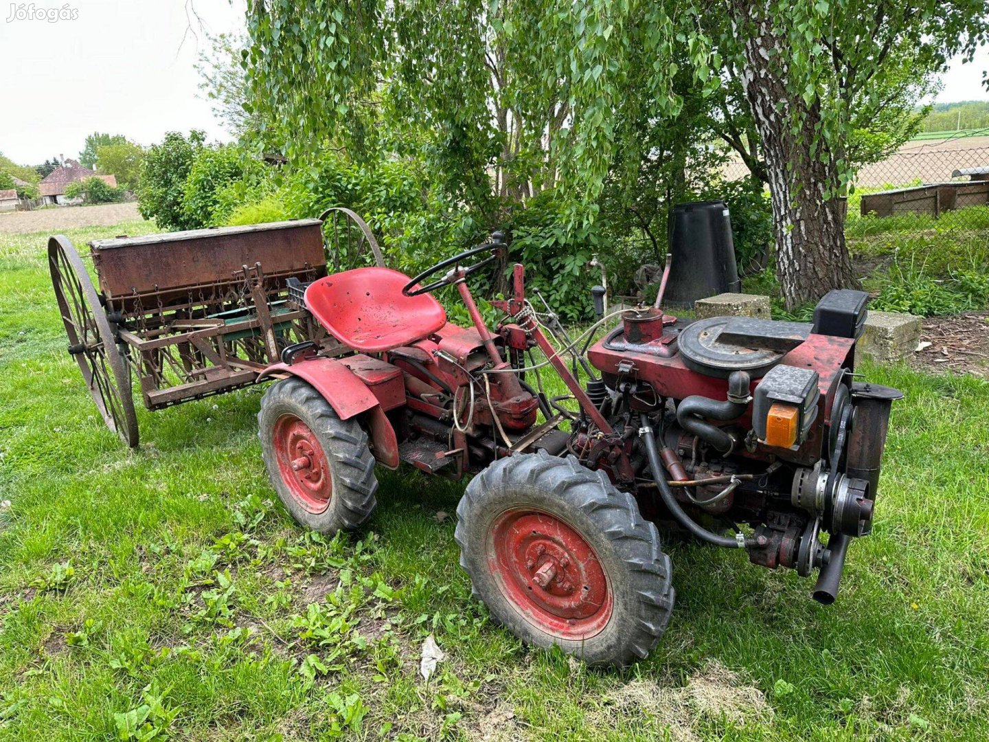 Eladó tzk-10 kis traktor