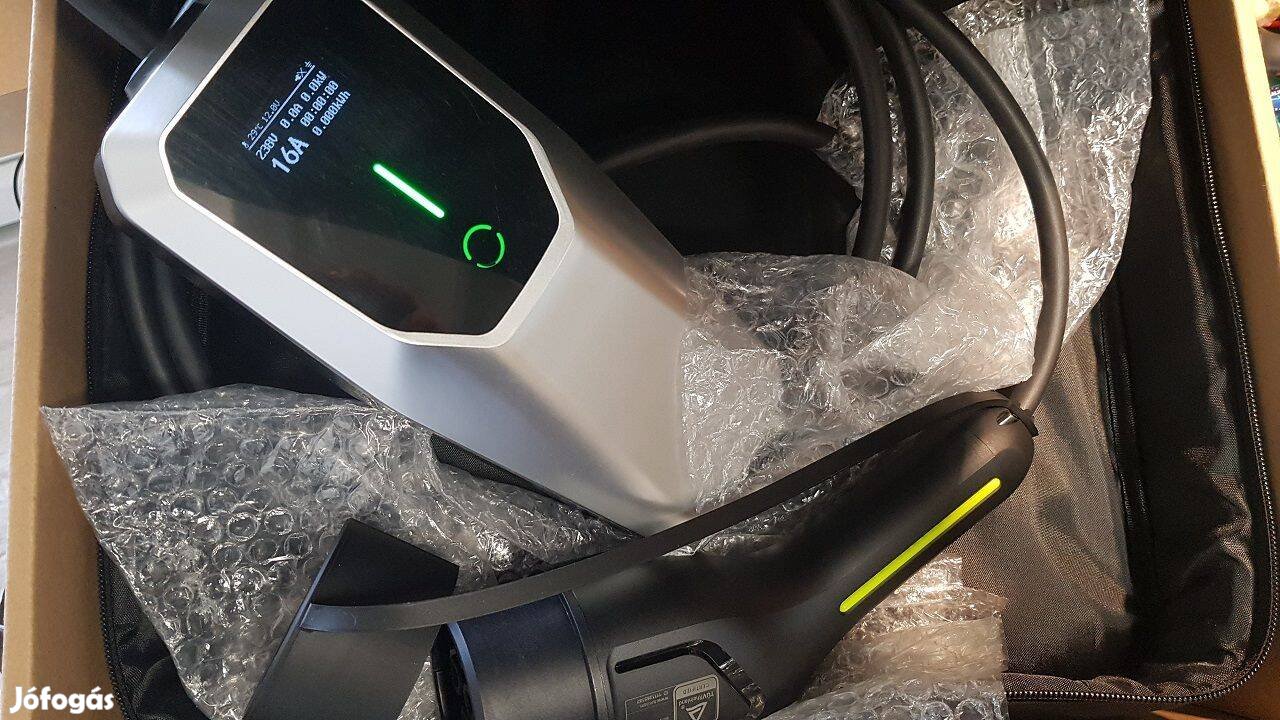 Eladó új 10m EV töltő Type 2 1 fázis (3, 6kw) 6-16A EU dugó elektromos
