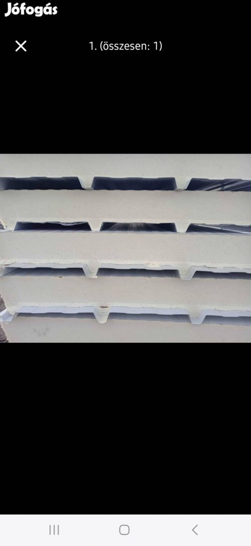 Eladó új 180-200 cm hosszú tetőpanel!