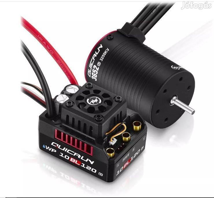 Eladó új 1.10 Hobbywing Brushless szett.3250kv moci és 120A szabályzó