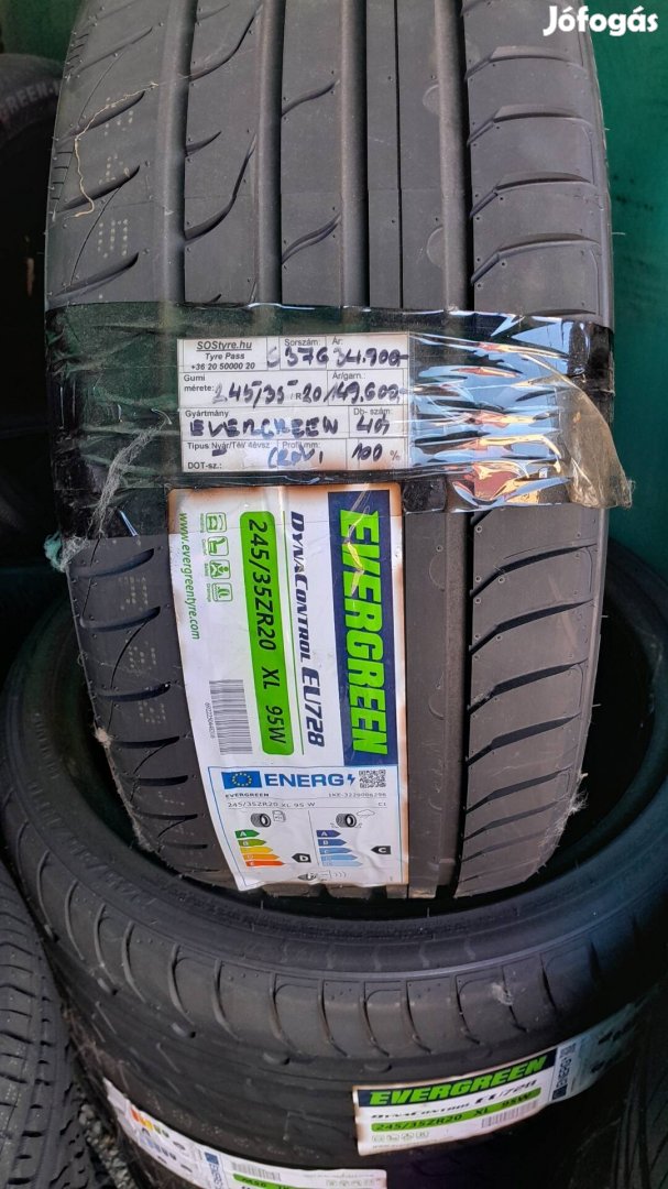 Eladó új 245/35ZR20 nyári gumiabroncsok 