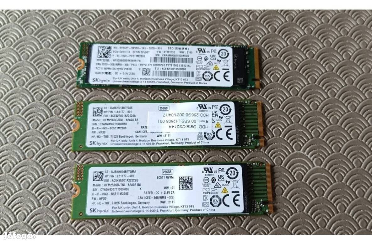 Eladó új 256Gb-os M2-es Ssdk