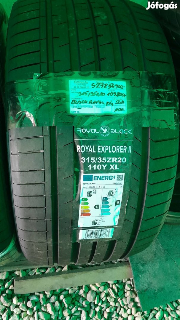 Eladó új 315/35R20 nyári gumiabroncsok 