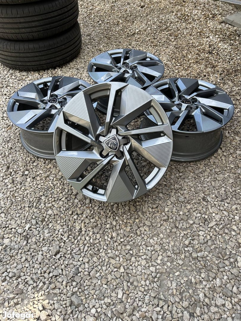 Eladó új 5x108 r17 gyári Peugeot alufelni szett! 