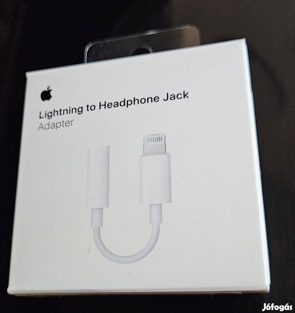 Eladó új Apple Lightning-adapter, iphone 3,5 mm jack adapter