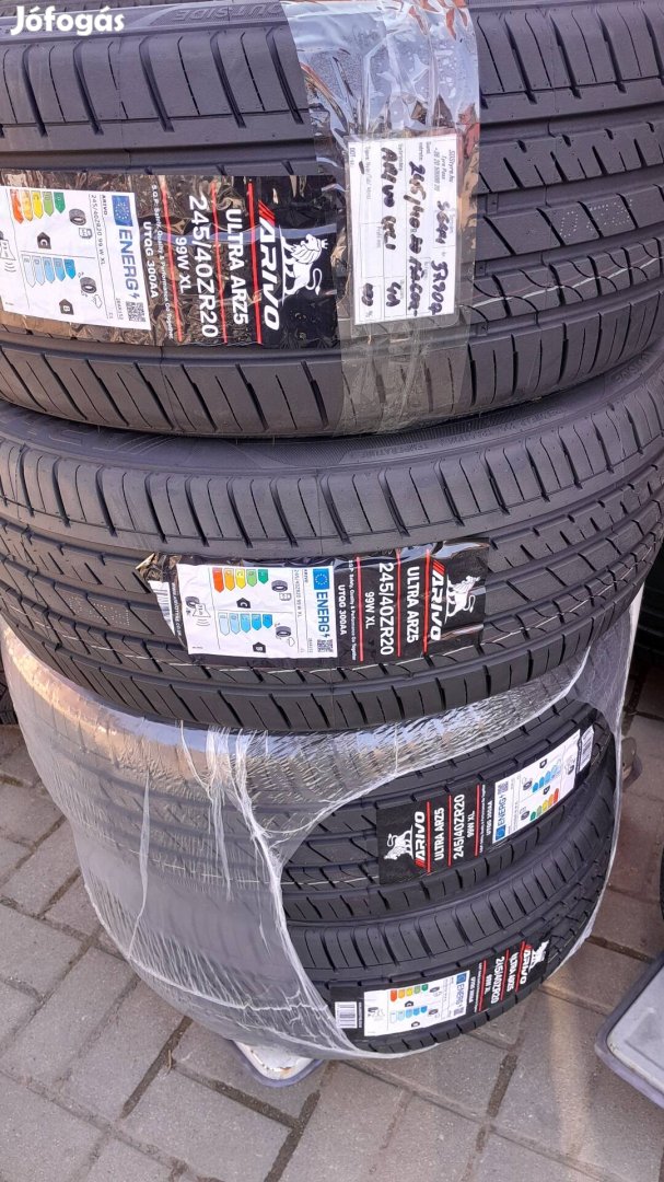 Eladó új Arivo 245/40ZR20 nyári gumiabroncsok 