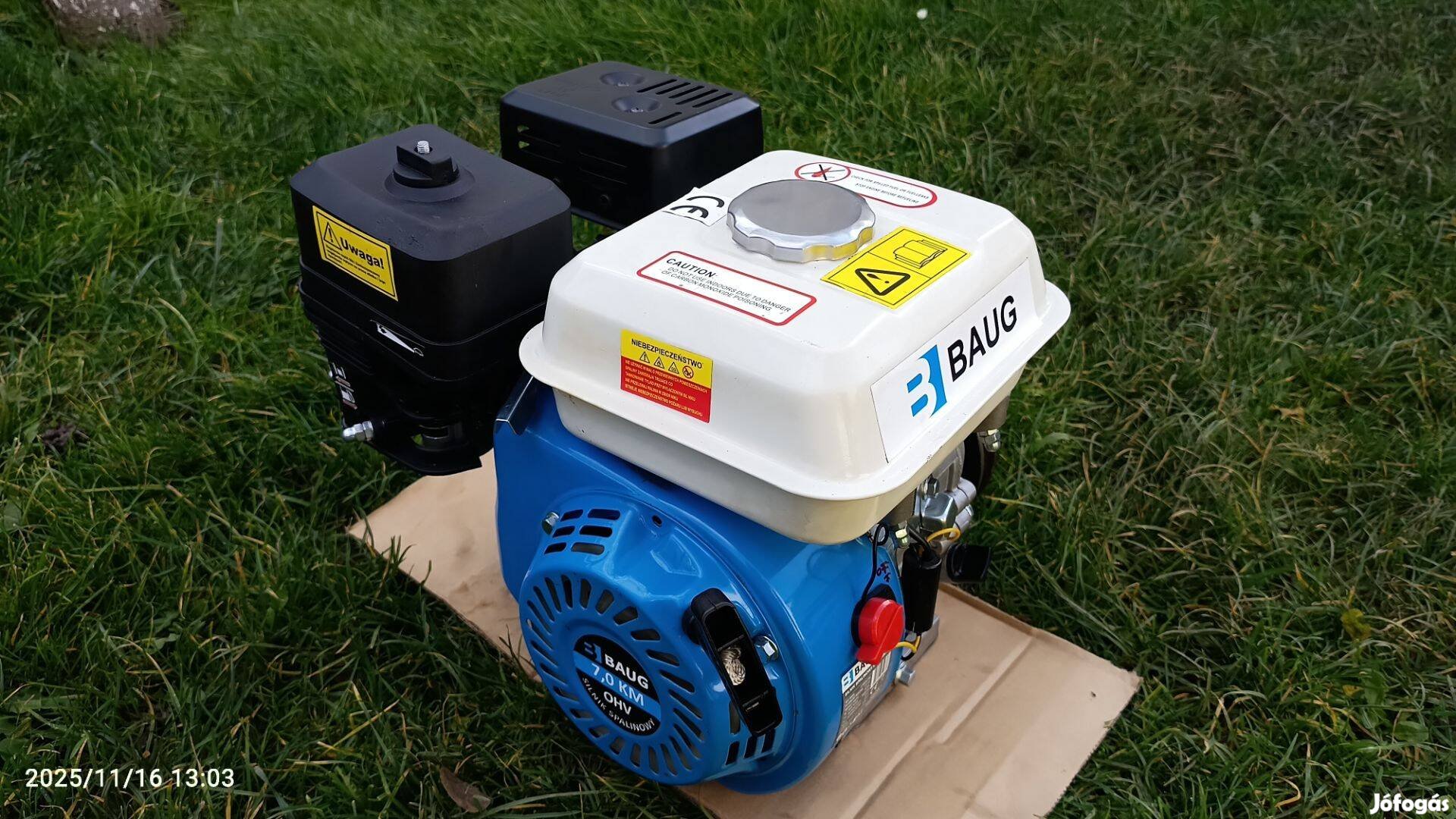 Eladó új Baug stabilmotor!