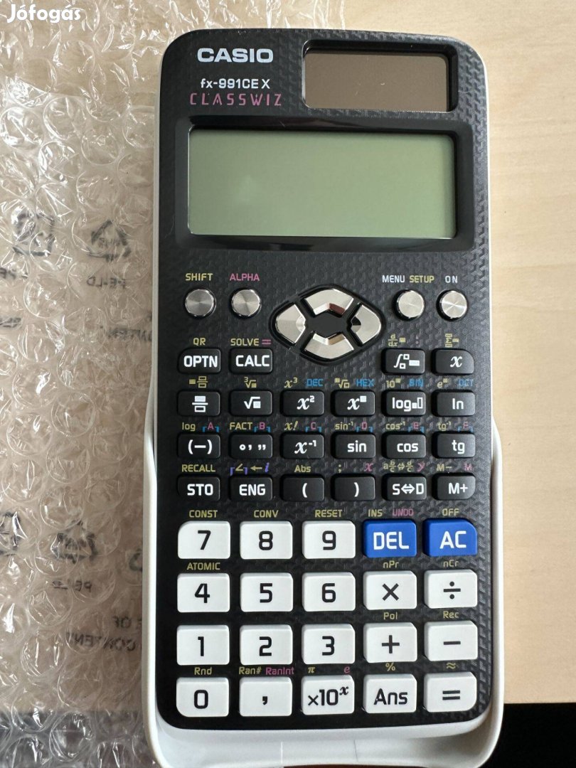 Eladó új Casio fx-991 CE X tudományos számológép