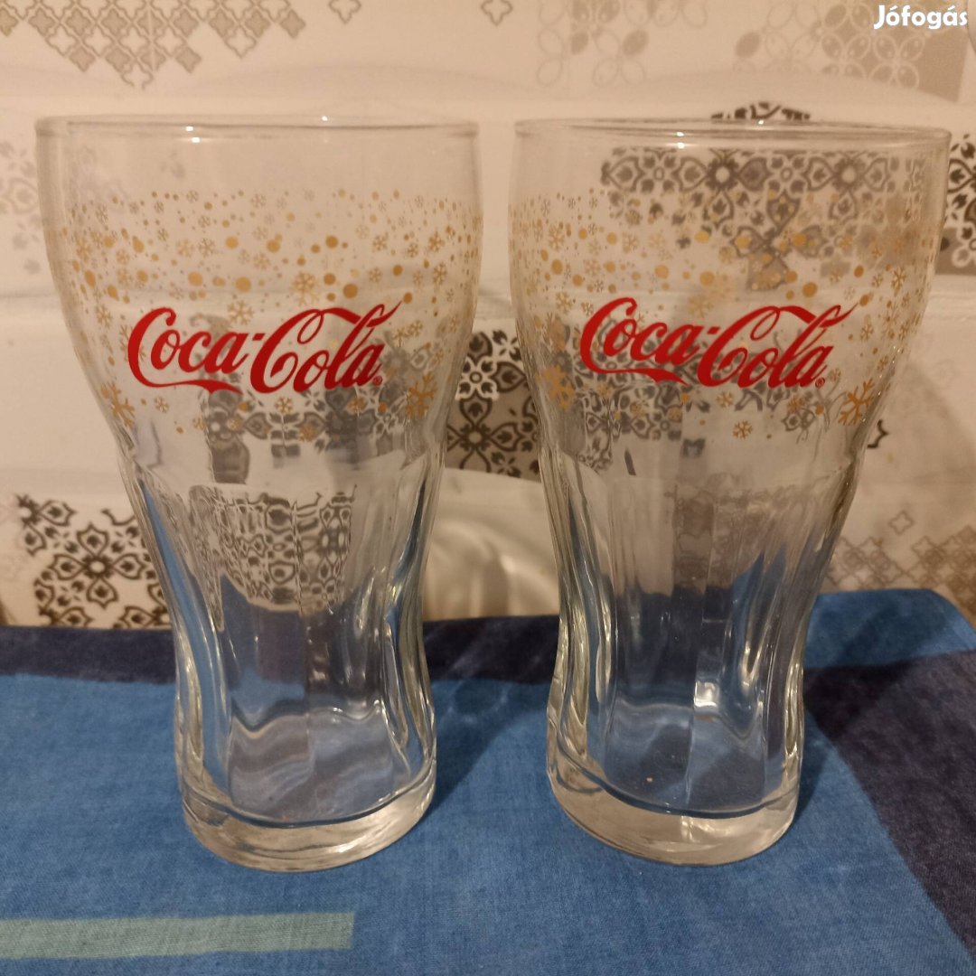 Eladó új Coca Cola poharak