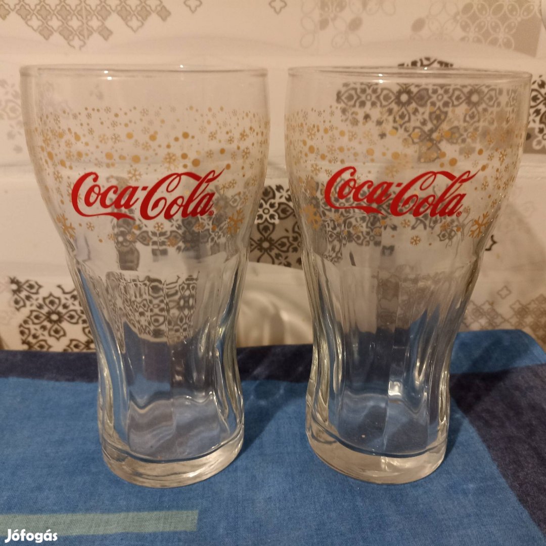 Eladó új Coca Cola poharak