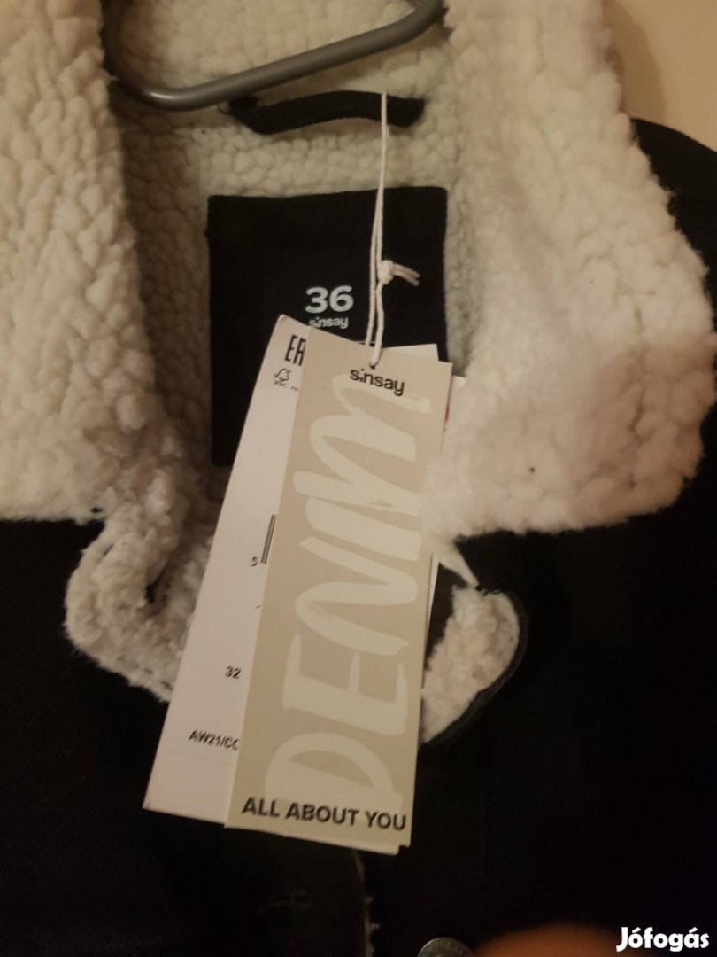 Eladó új Denim unisex kabat