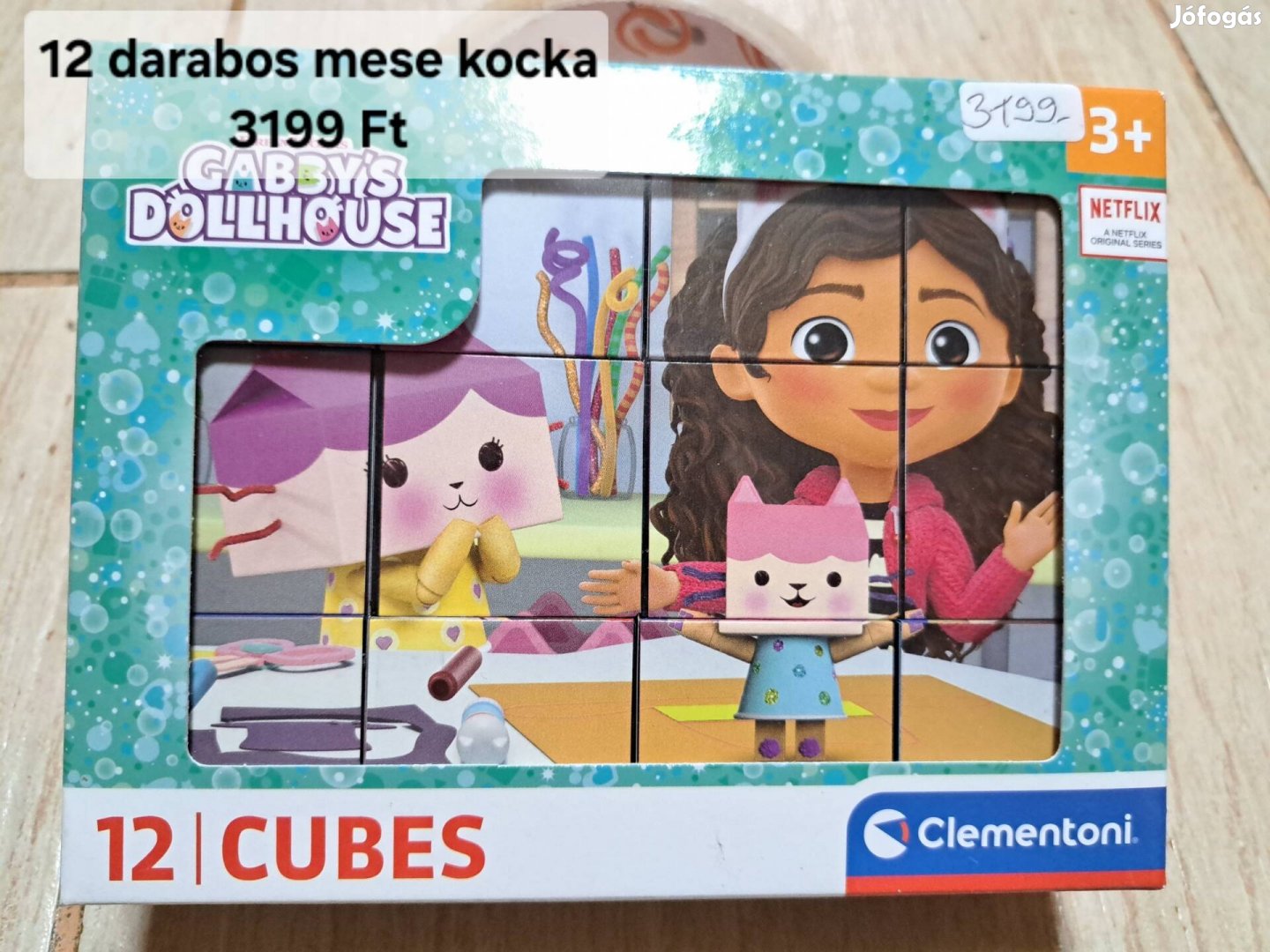 Eladó új Gabi babaháza puzzle és mesekocka