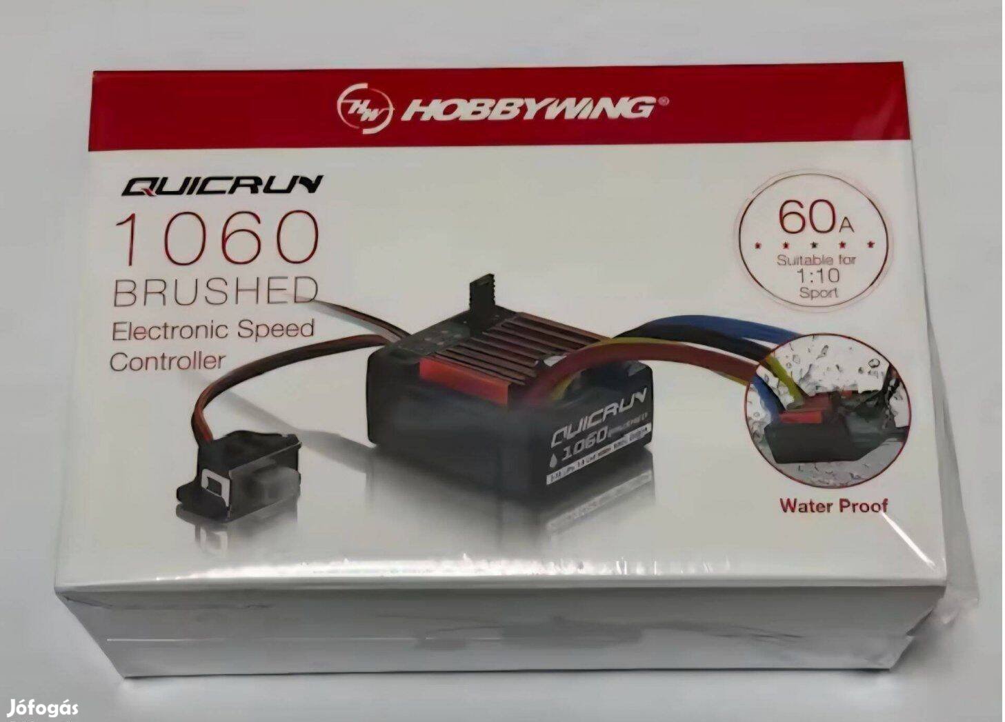 Eladó új Hobbywing Quicrun 1060 60A 2S-3S Waterproof