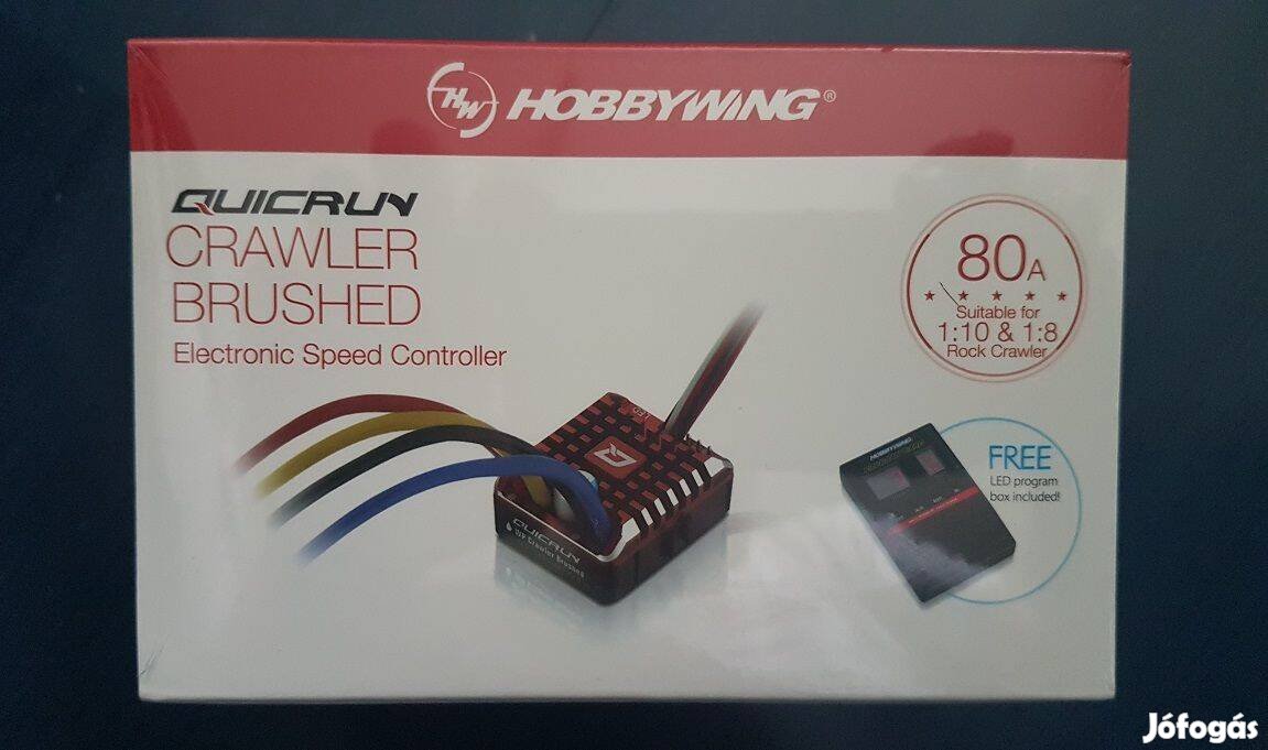 Eladó új Hobbywing Quicrun WP Brushed Electronic Speed