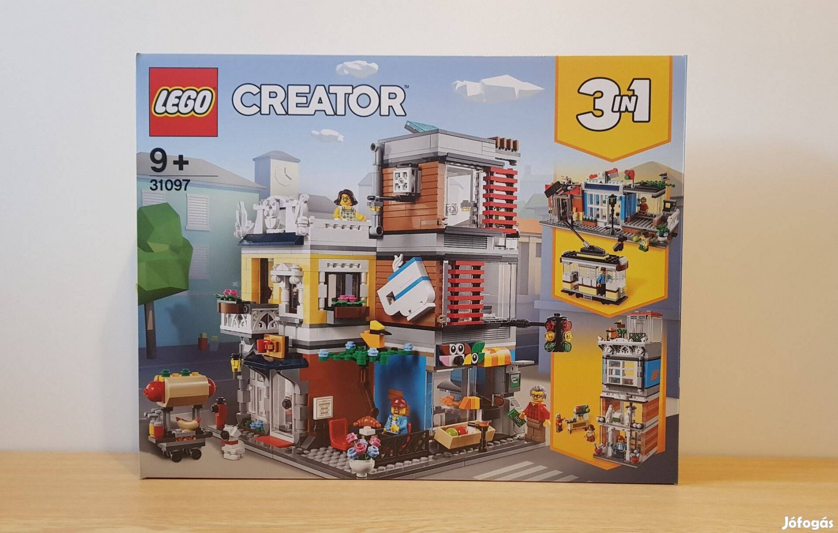 Eladó új LEGO 31097 Creator - Városi kisállat kereskedés és kávézó