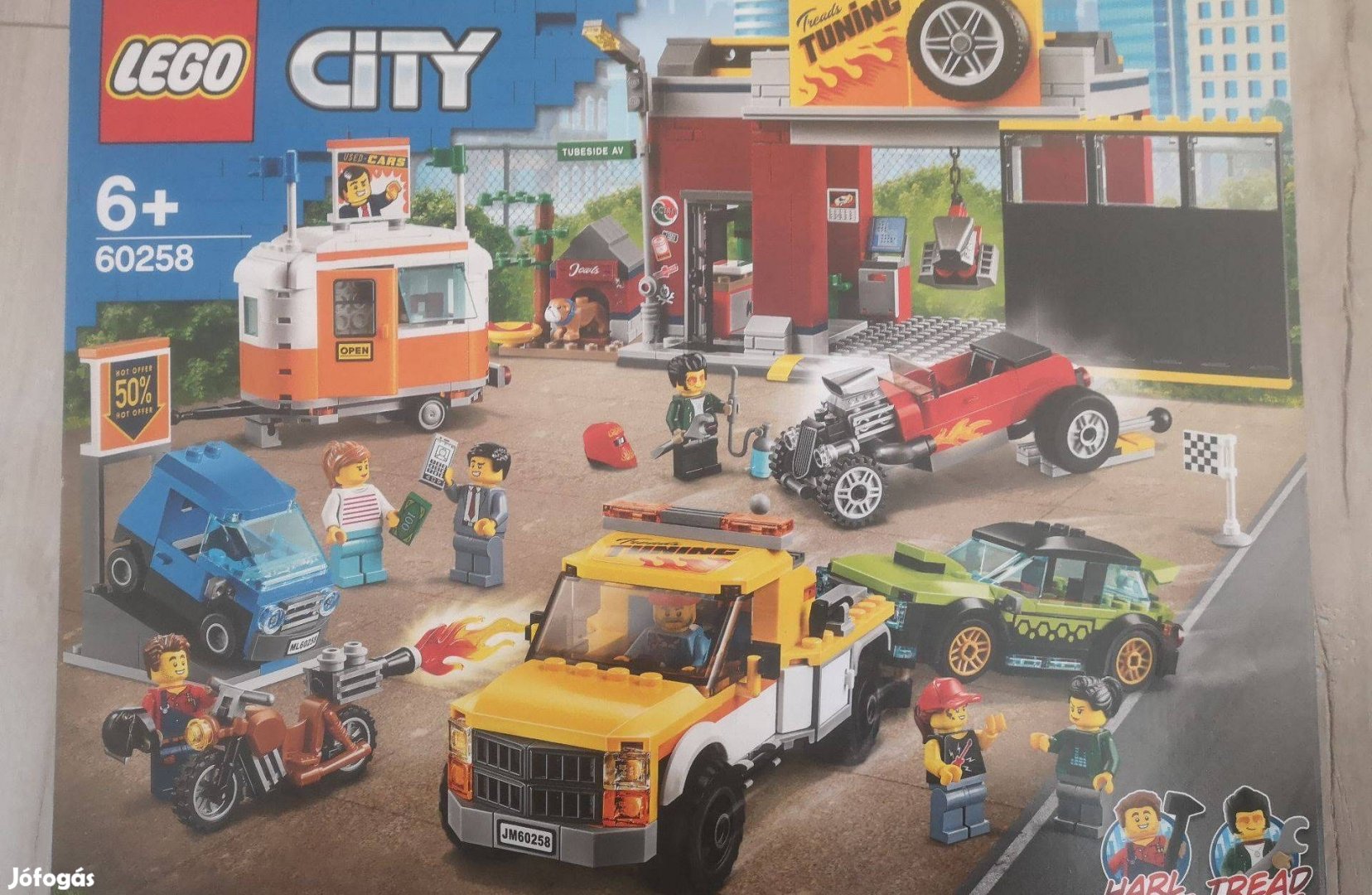 Eladó új LEGO City - Szerelőműhely (60258)