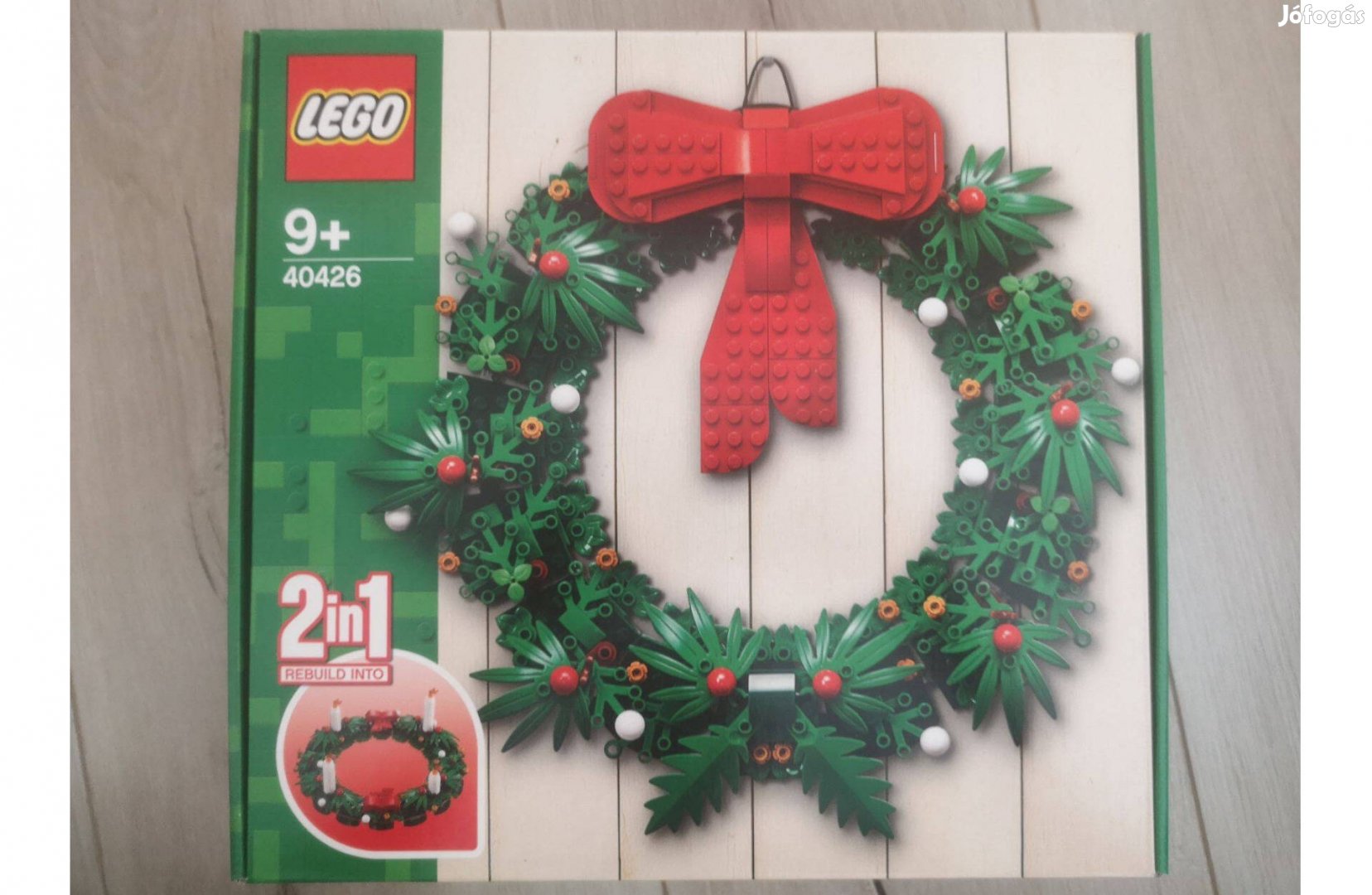 Eladó új LEGO Karácsonyi koszorú (40426)