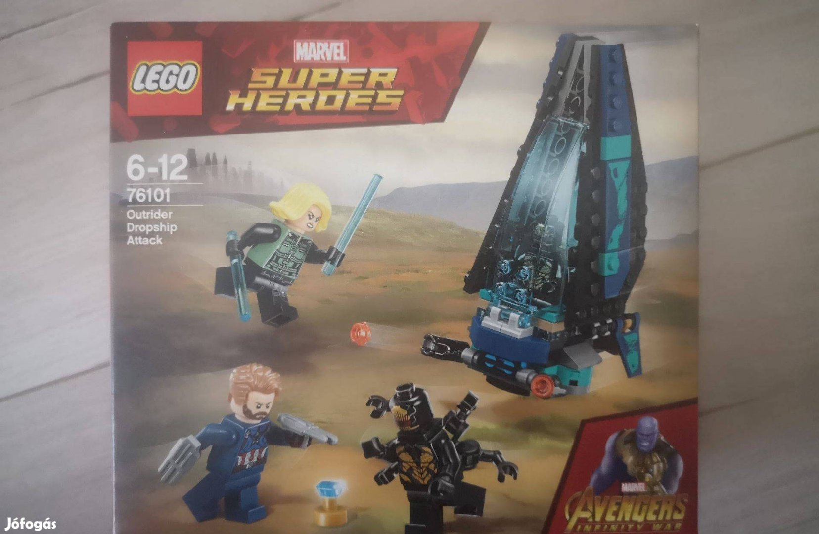 Eladó új LEGO Marvel Super Heroes - Outrider Dropship támadás (76101)