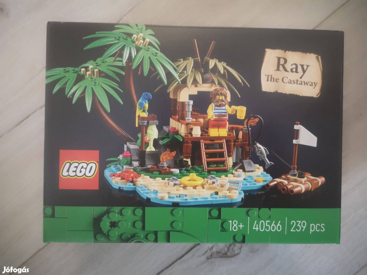 Eladó új LEGO Ray a hajótörött (40566)