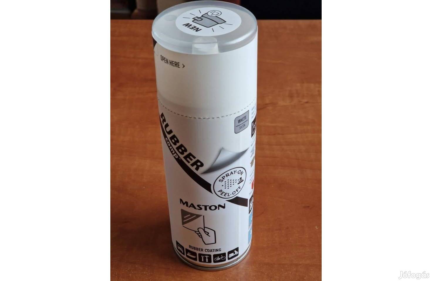 Eladó új Lehúzható gumifesték spray - fehér matt